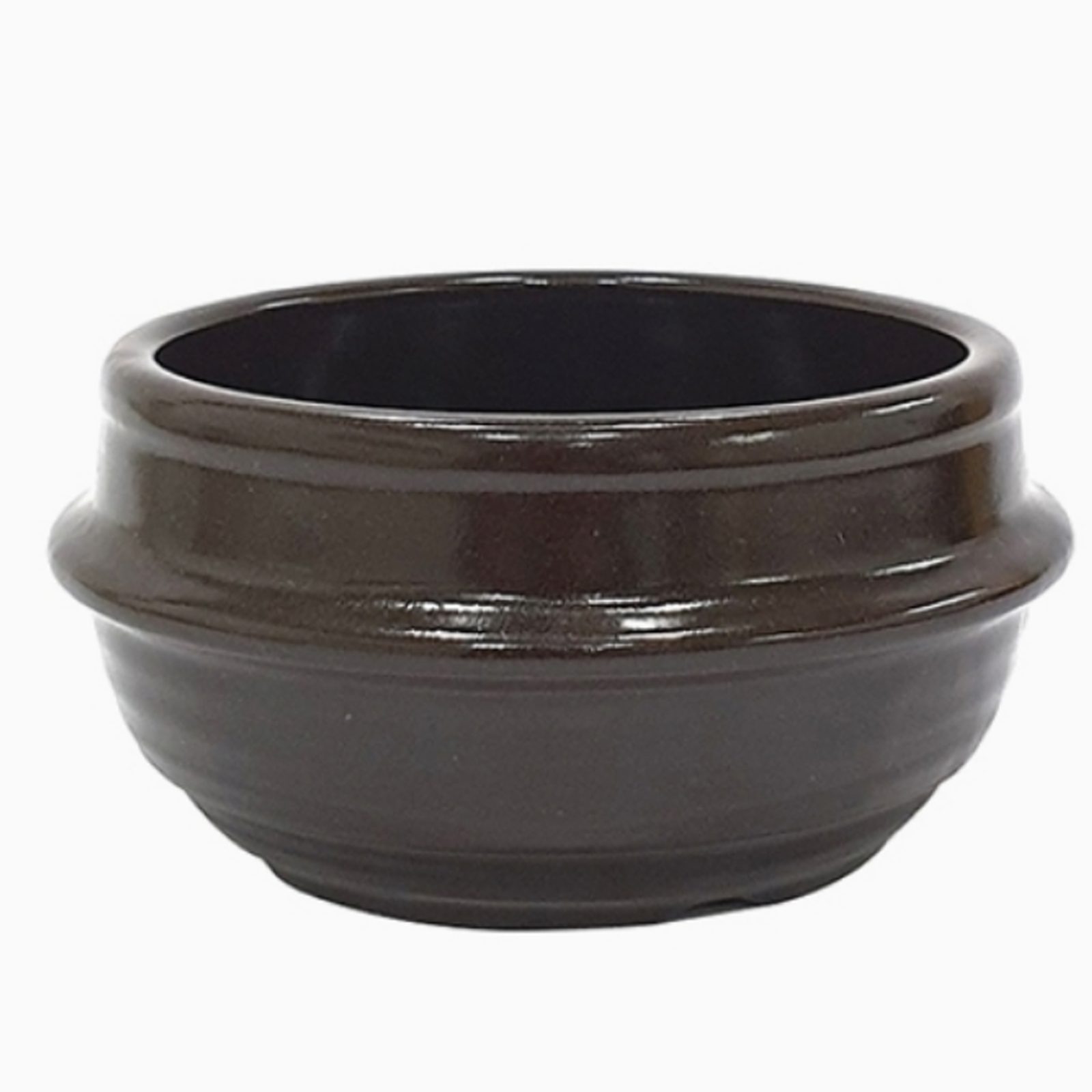  Korean Premium Stoneware Black Casserole Clay Pot with