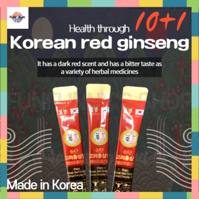 [Korean red ginseng] 6 years Korean Red Ginseng Everyday 100 Ginseng Stick ❤10+1❤