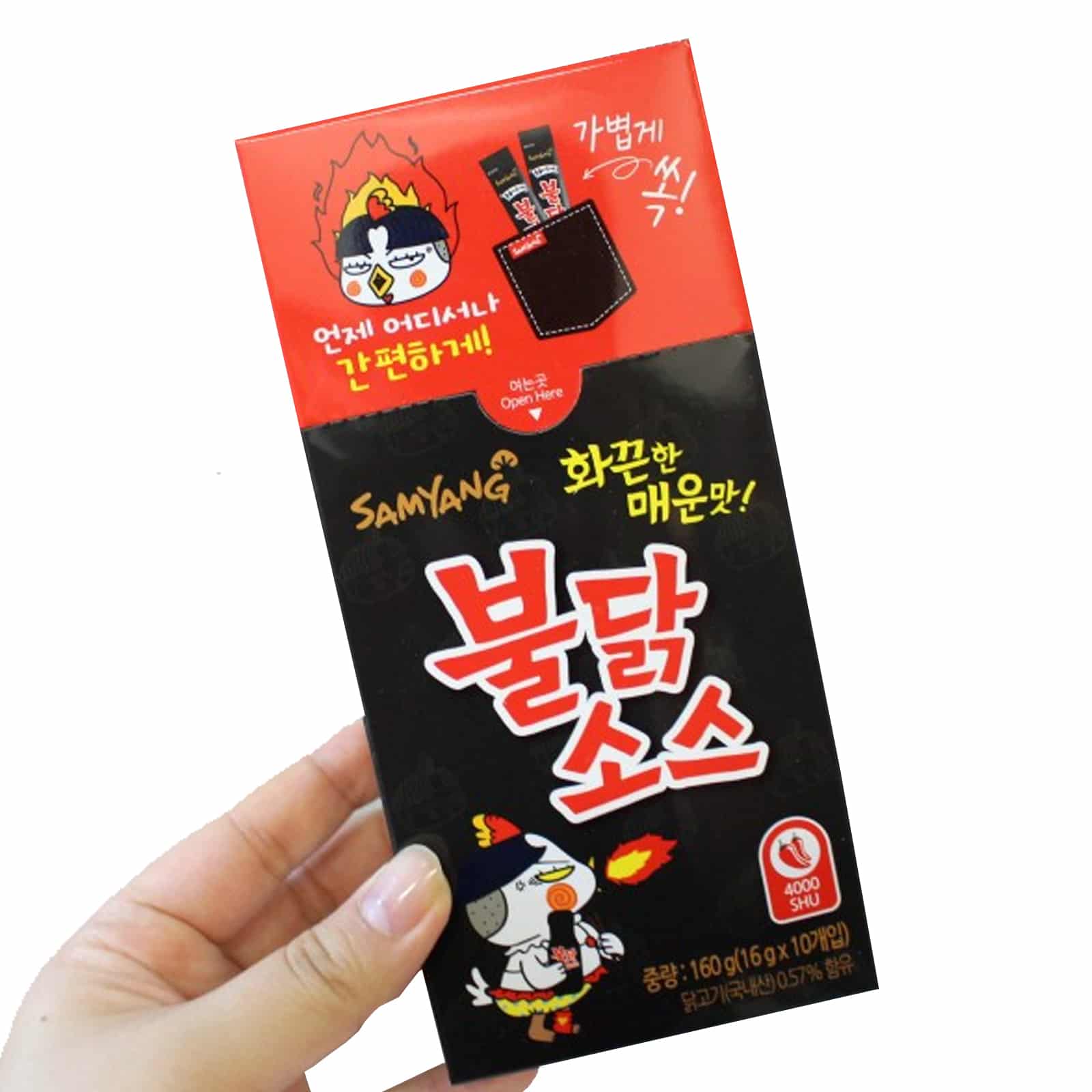 SAMYANG Spicy Chicken Buldak Roasted Seasoning Sauce Stick 160g