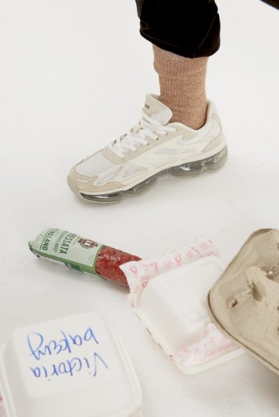 [23.65] HIKA-AIR WHITE / comfortable height sneakers - Image 8