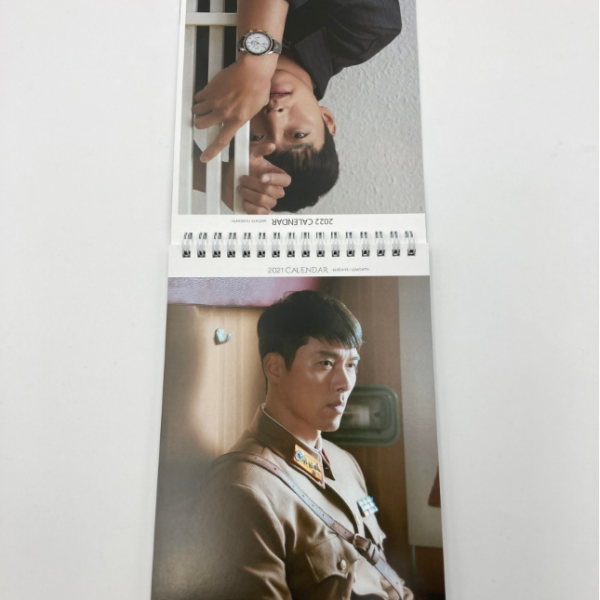 K Drama Hyun bin Photo Desk Calendar 2022 2022  Crash 