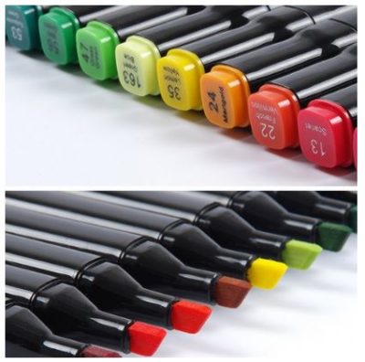 Fine Art Markers 168 colors animation illustration for professionals
