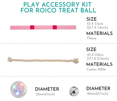 Play Accessory Kit For ROICO Treat Ball