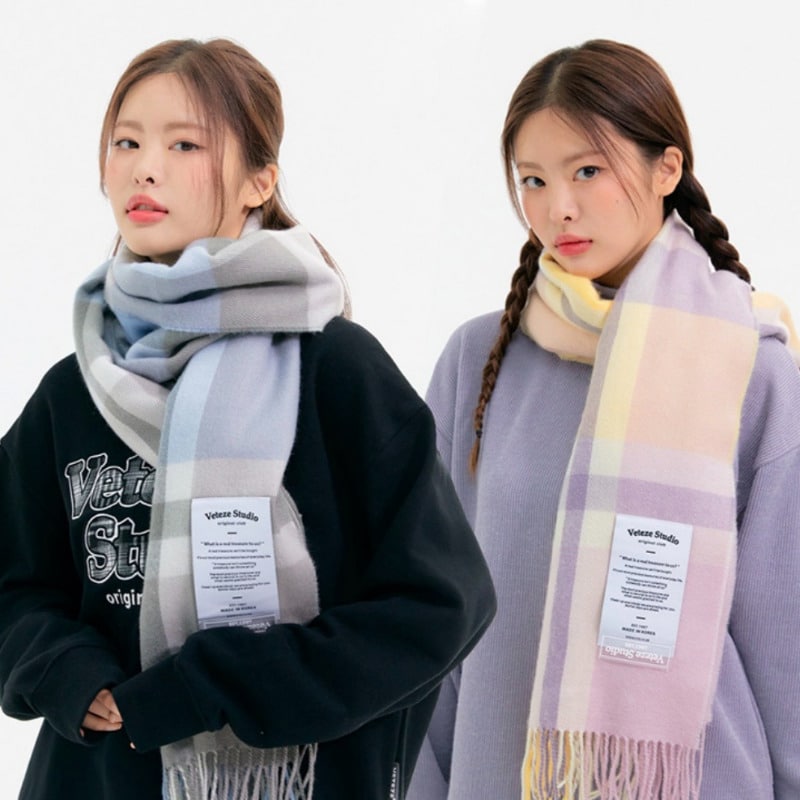VETEZE / Finding Check Muffler (6color) - Now In Seoul