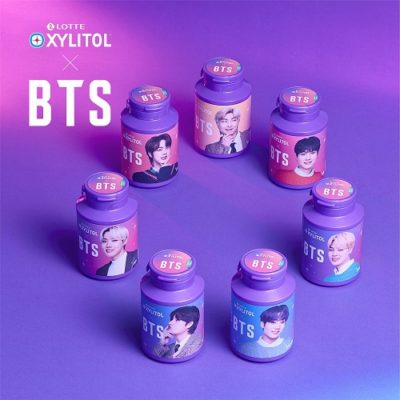 BTS purple gum