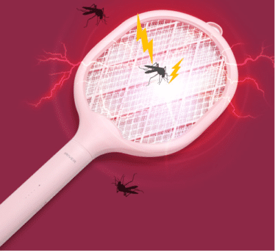 mosquitos and flies clash with electric mosquito killer
