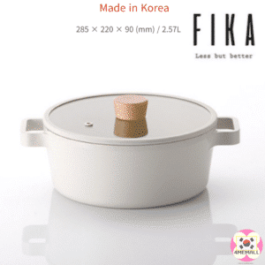 Neoflam Fika IH Induction Nonstick Frying Pan Wok Dishwasher Safe No PFOA White