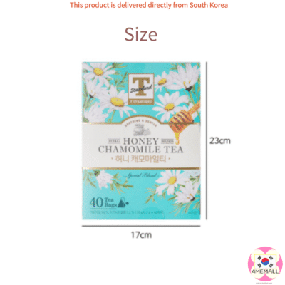 [Traders] Made in Korea / T-STANDARD Honey Chamomile Tea 0.7g x 40p - Image 4