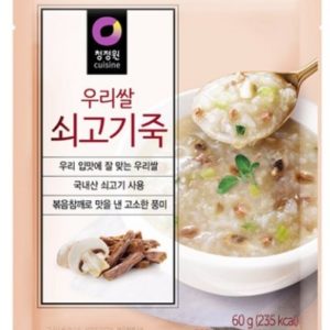 Korean Rice Beef Porridge