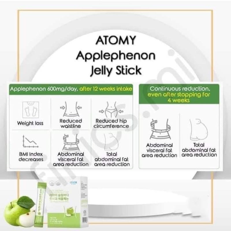 Atomy slim body applephenon jelly stick