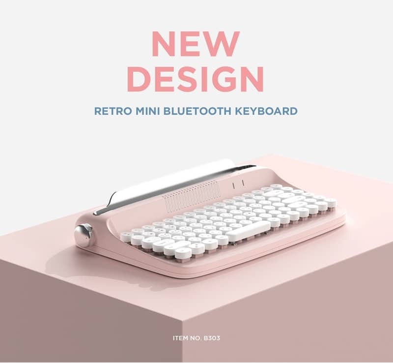 B303 Retro style keyboard