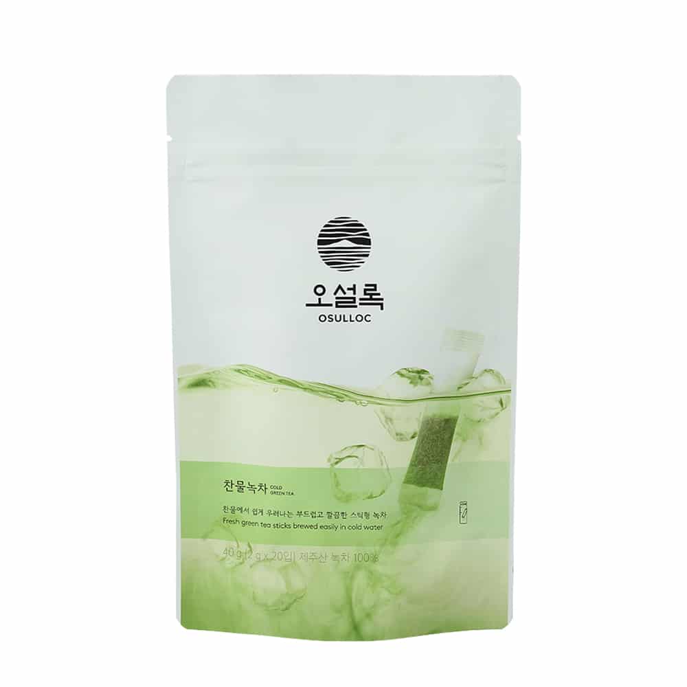 osulloc 20 cups of cold green tea 40g - Now In Seoul