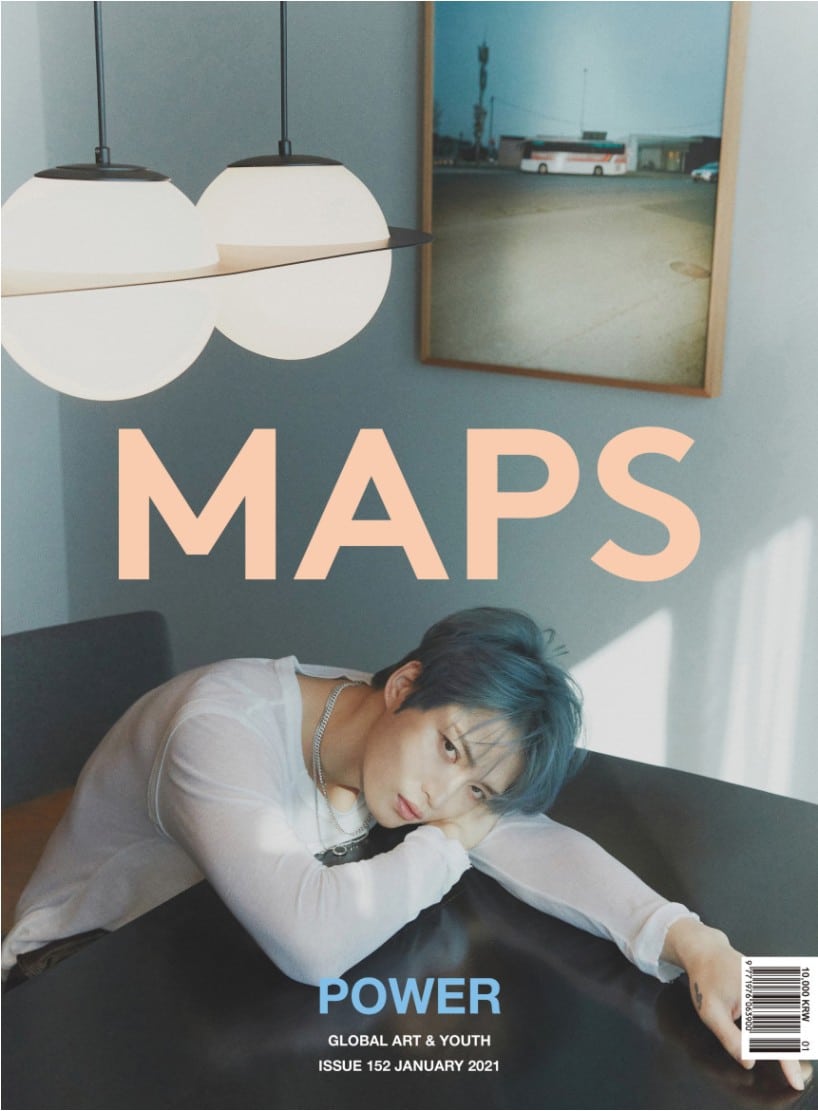 MAPS MAGAZINE Issue #152 January 2021 KIM JAE JOONG KIM SAE RON