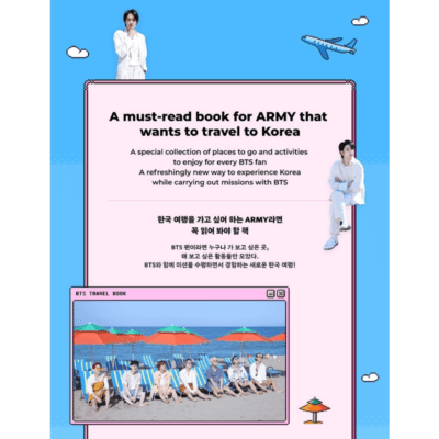BTS TRAVEL BOOK With Useful Korean Expressions