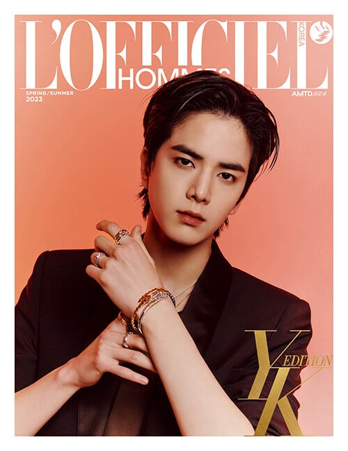 L'OFFICIEL Hommes YK Edition Spring/Summer 2023 THE BOYZ JUYEON, YOUNGHOON