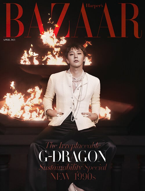BAZAAR Korea April 2023 BIGBANG G-DRAGON