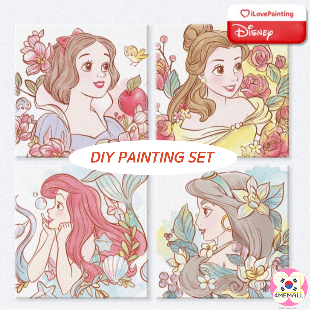 Beautiful Mulan Paint By Number Painting Set