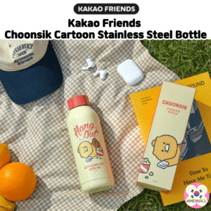 Kakao Friends Choonsik Cartoon Stainless Steel Bottle 510ml Stainless Steel Tumbler water bottle gift mug cup Ryan Apeach Thermos