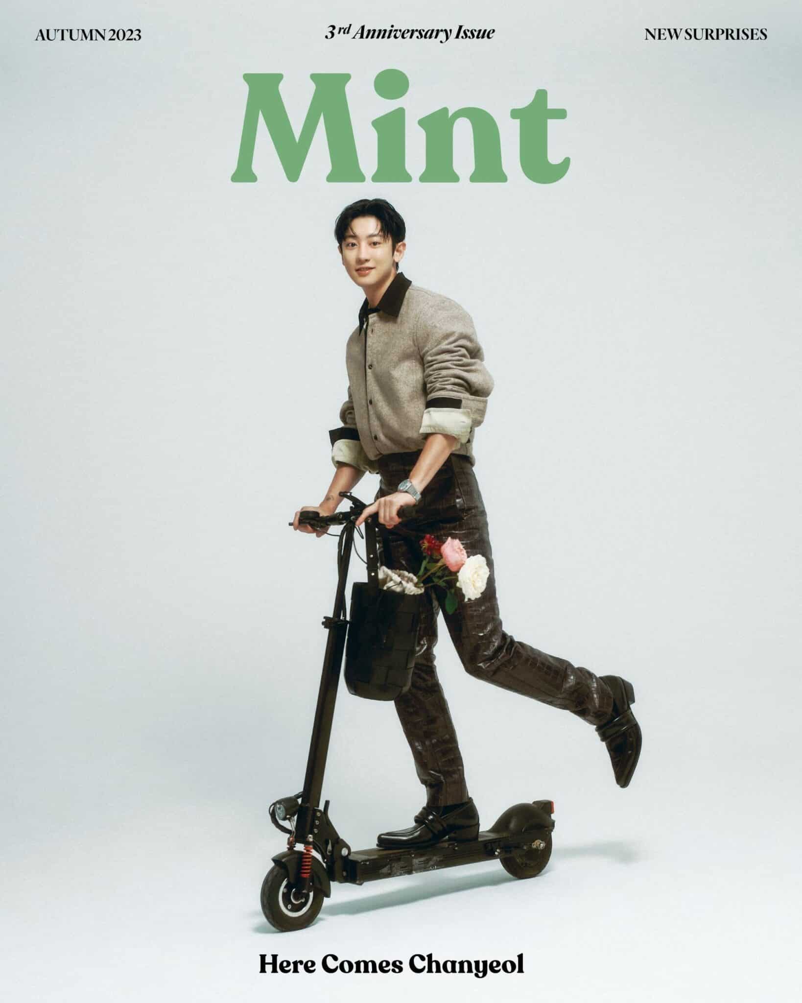 Mint Magazine Autumn 2023 EXO CHANYEOL