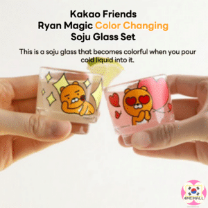 Kakao Friends Korean Soju Cup Set Ryan Magic Color Changing Soju Glasses 4P Set Party Supplies Party Necessities Gift