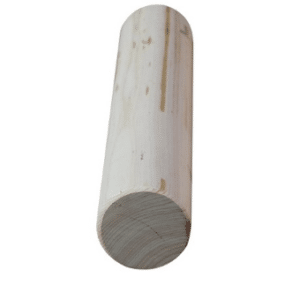 White color Cypress Wood stick for body massage
