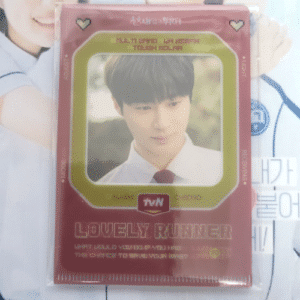 [LOVELY RUNNER]tvN K-DRAMA POP-UP STORE OFFICIAL MD GOOD PHOTO CARD&L-HOLDER SET