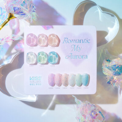 KISS NEWYORK / Romantic My Aurora Glitter gel
