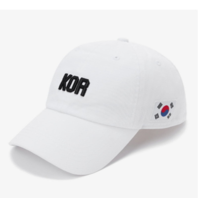 2024 Paris Olympics The North Face Team Korea Cotton Ball Cap Kim Yeji Shooting OE3CQ01A - Image 2